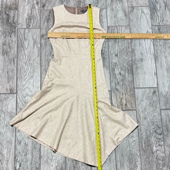 Nordstrom Classiques Entier Asymmetric Mermaid Sheath Dress Size 4‎ Retail $279 - Picture 9 of 10